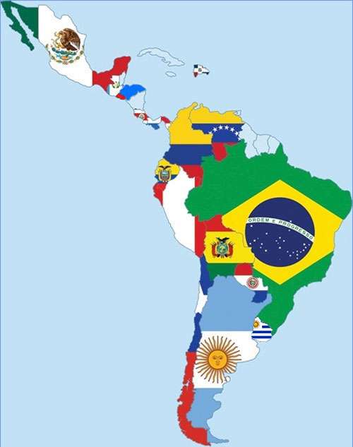 Societies of the Latin American Chapter up to July 2012.